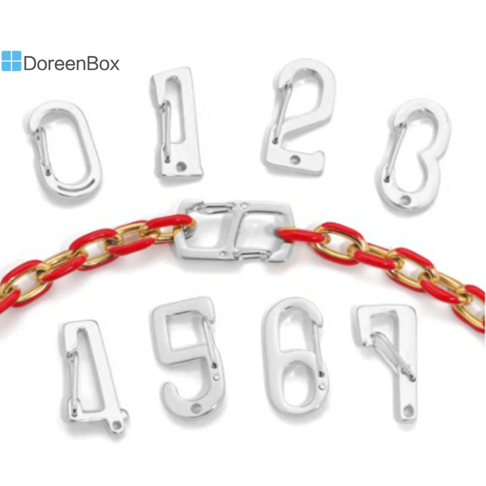 304 Stainless Steel Number 0-8 Shape Clasp Connector Silver Color Number Buckle Clasp For Diy Bracelet Keychin Findings,1PC
304 Stainless Steel Number 0-8 Shape Clasp Connector Silver Color Number Buckle Clasp For Diy Bracelet Keychin Findings,1PC