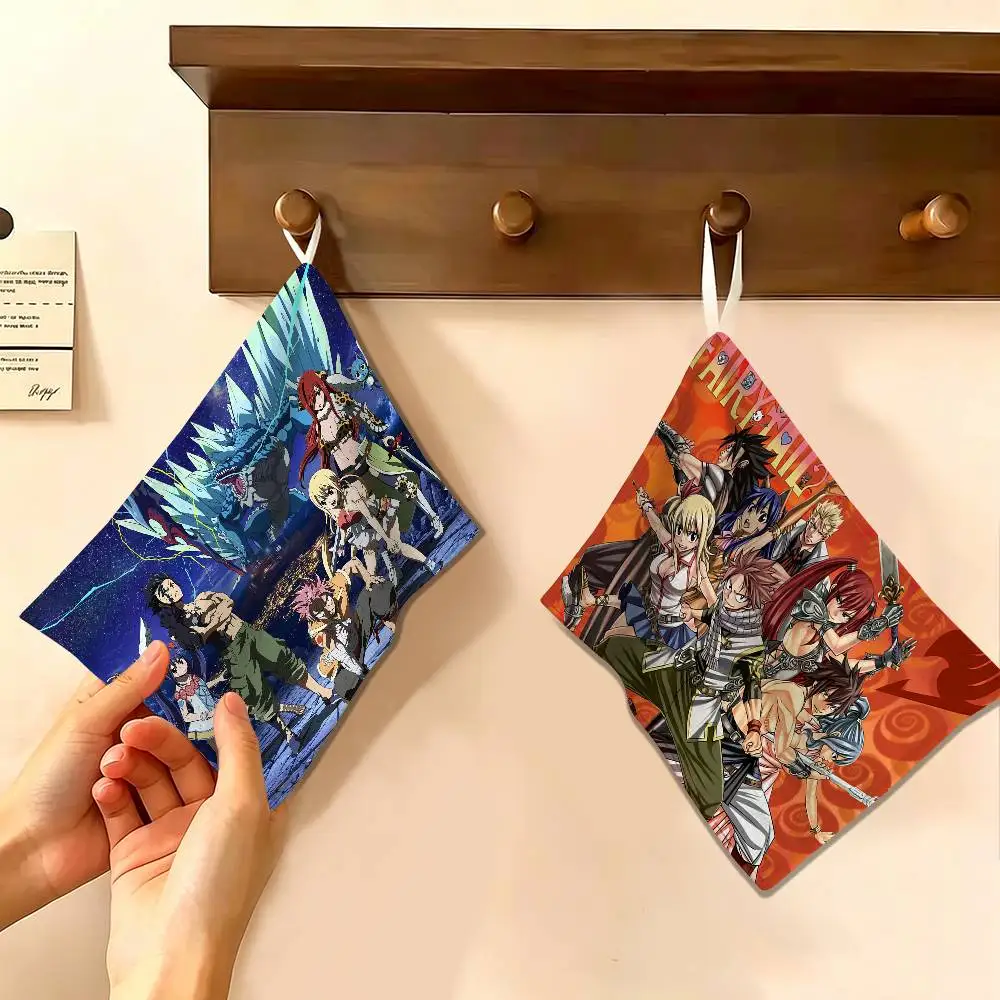 Fairy Tail Reusable Hanging Kitchen Towel, Polyester Cotton Soft Fabric for Office Home Daily Life
Fairy Tail Reusable Hanging Kitchen Towel, Polyester Cotton Soft Fabric for Office Home Daily Life