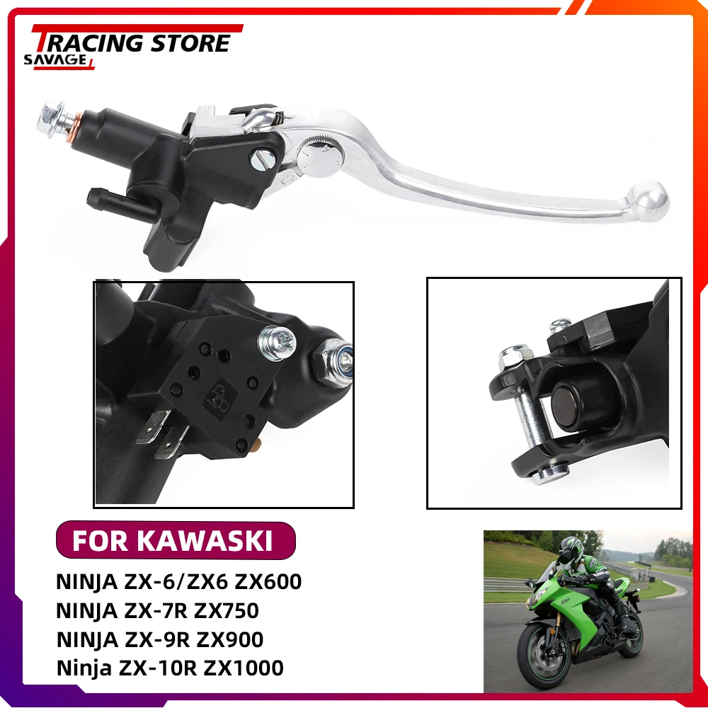 Brake Master Cylinder Pump Part Brake Lever For Kawasaki Ninja ZX6/ZX6 ZX6R ZX600 ZX636 ZX7R ZX7RR ZX750 ZX9R ZX900 ZX10R ZX1000
Brake Master Cylinder Pump Part Brake Lever For Kawasaki Ninja ZX6/ZX6 ZX6R ZX600 ZX636 ZX7R ZX7RR ZX750 ZX9R ZX900 ZX10R ZX1000