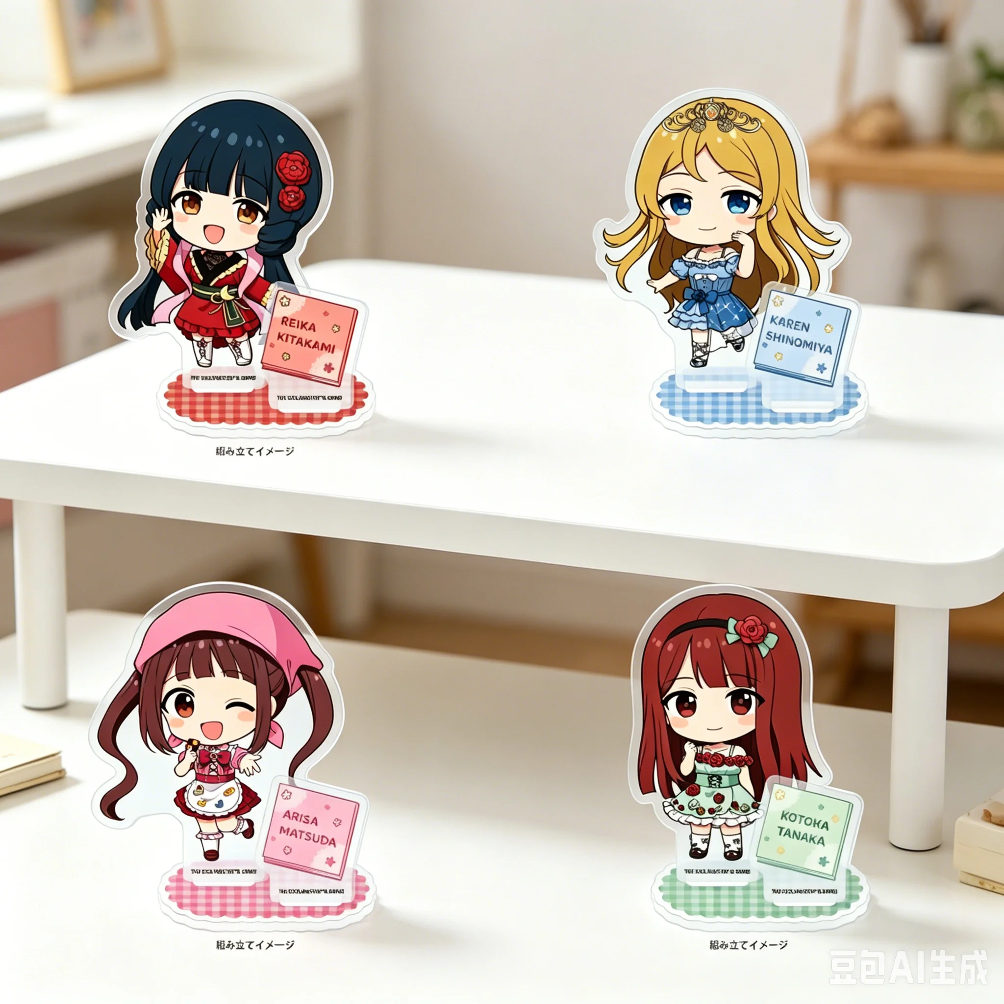 10cm AnimeTHE IDOLM@STER MILLION LIVE!Lovely as a gift for fans Keychain High pixel Acrylic Stand Model Bookshelf Decoration
10cm AnimeTHE IDOLM@STER MILLION LIVE!Lovely as a gift for fans Keychain High pixel Acrylic Stand Model Bookshelf Decoration