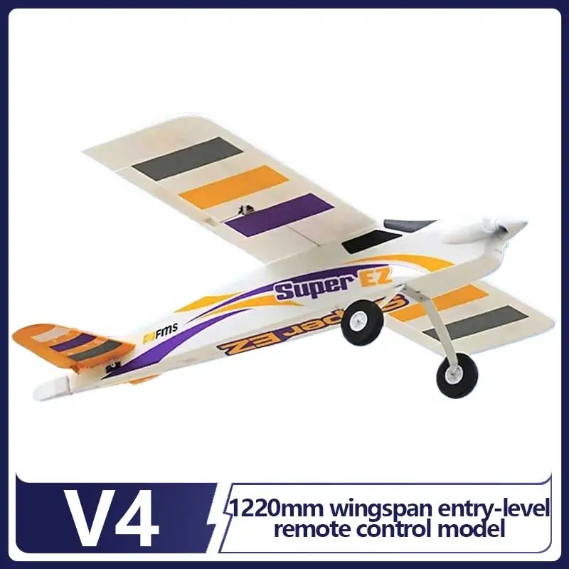 New Demon V4 Super Ez Rc Fixed Wing Airplane 1220mm Wingspan Beginner Remote Control Practice Trainer Model Aircraft
New Demon V4 Super Ez Rc Fixed Wing Airplane 1220mm Wingspan Beginner Remote Control Practice Trainer Model Aircraft