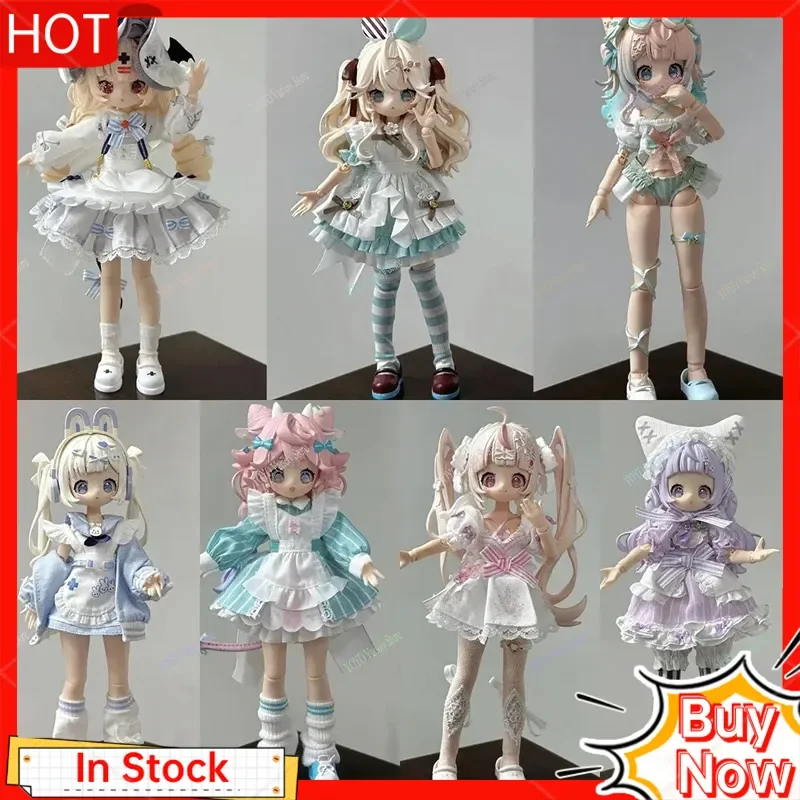 Подвижные куклы SugaryGirls BJD Blind Box — милые коллекционные фигурки, 8-точечные игрушки MJD, модные и доступны на складе
Подвижные куклы SugaryGirls BJD Blind Box — милые коллекционные фигурки, 8-точечные игрушки MJD, модные и доступны на складе