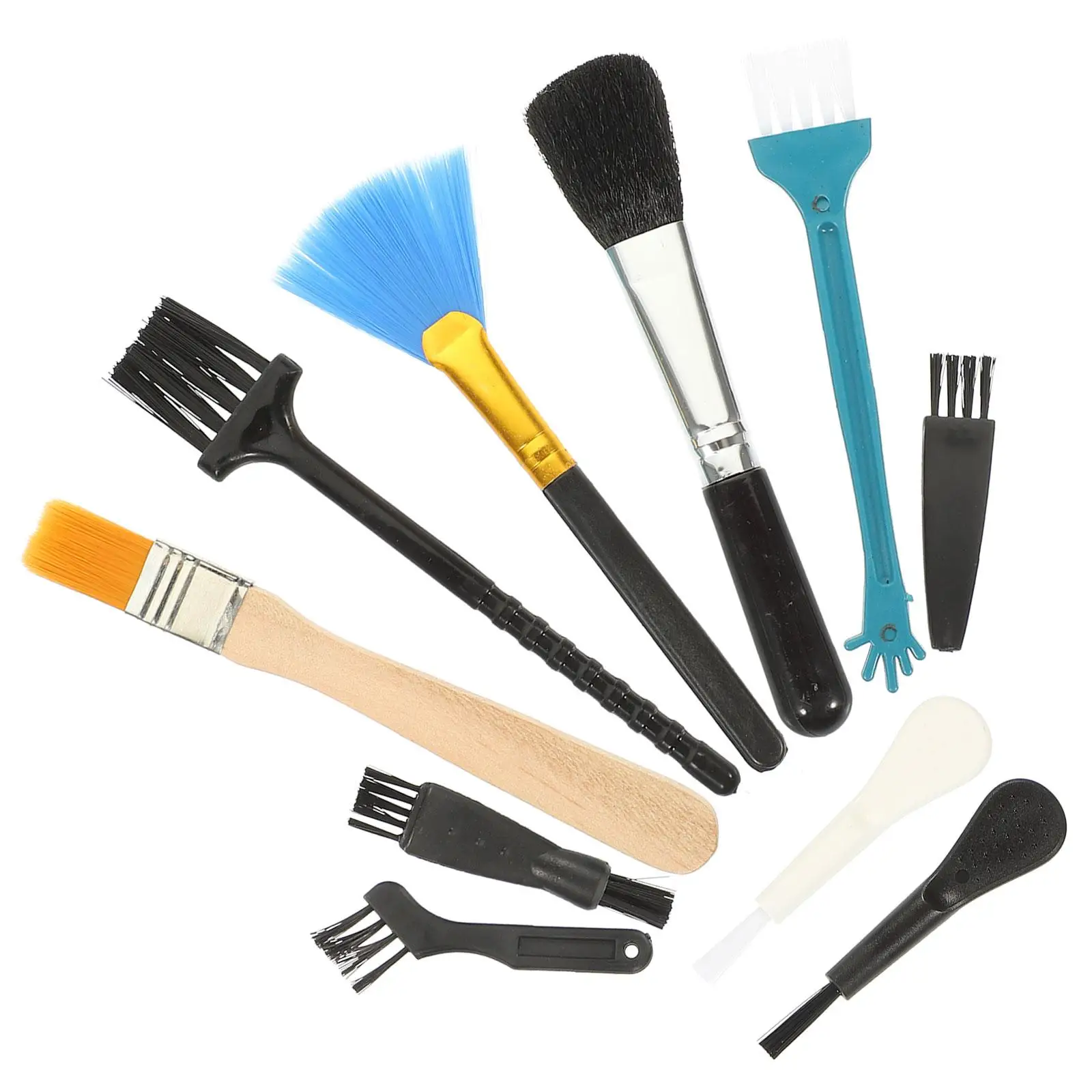 Computer Cleaning Brush Soft Bristles Anti Static Material PP Handle Keyboard Laptop Electronics Camera Cleaning Kit
Computer Cleaning Brush Soft Bristles Anti Static Material PP Handle Keyboard Laptop Electronics Camera Cleaning Kit