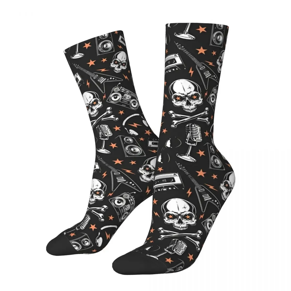 Skulls Grunge Happy Men's Socks Retro Rock And Roll Music Harajuku Casual Crew Sock Gift Pattern Printed
Skulls Grunge Happy Men's Socks Retro Rock And Roll Music Harajuku Casual Crew Sock Gift Pattern Printed
