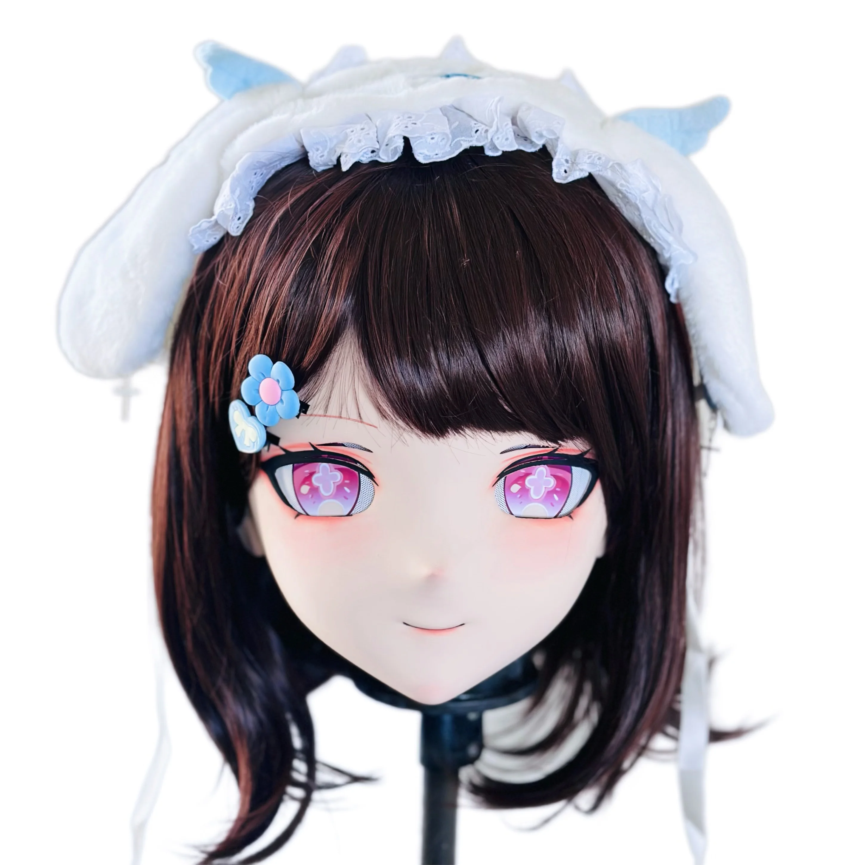 (STK056) Stock PLA Material Full Head Lockable Crossdress Male to Female Japanese Cartoon BJD Doll Game Character Kigurumi Mask
(STK056) Stock PLA Material Full Head Lockable Crossdress Male to Female Japanese Cartoon BJD Doll Game Character Kigurumi Mask