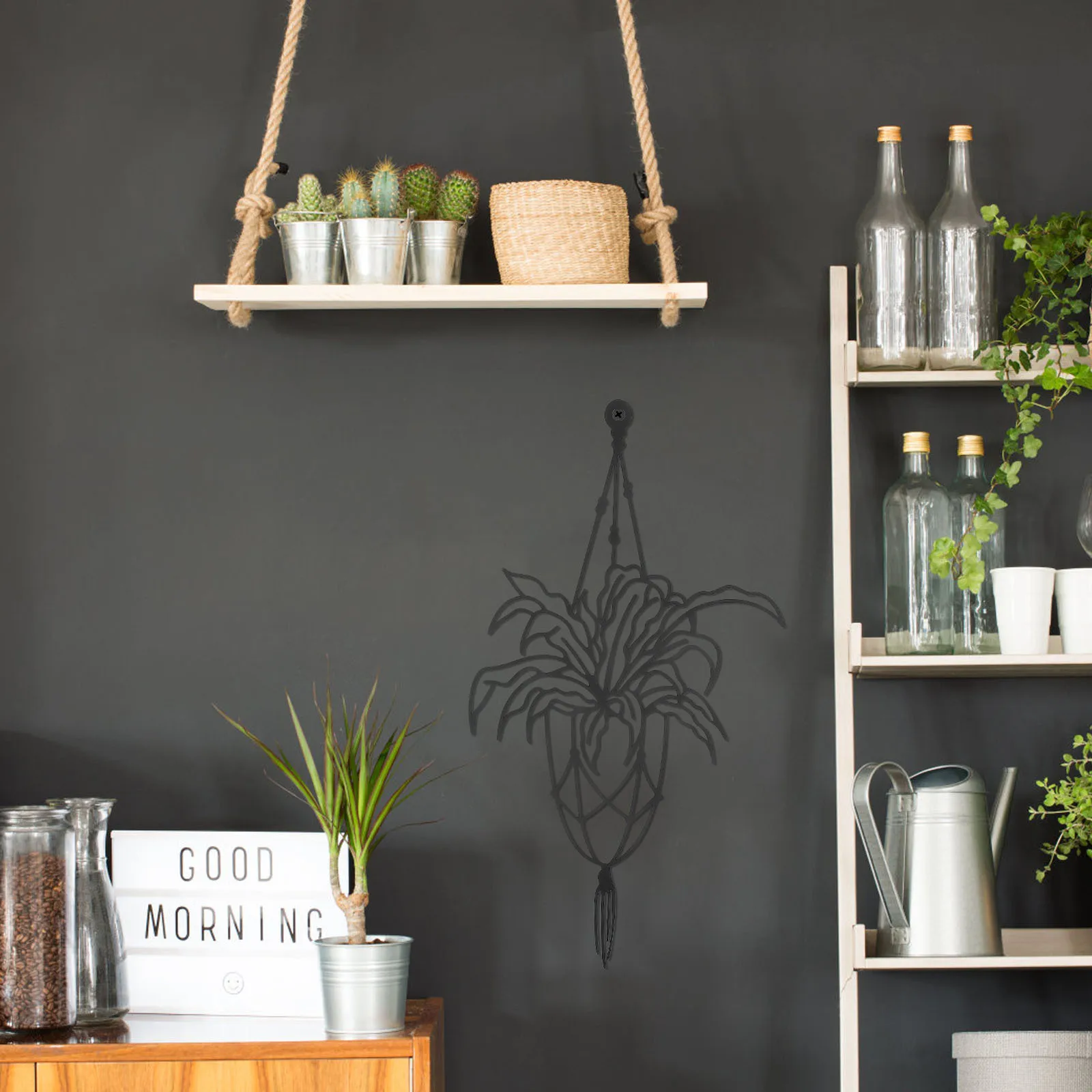 Iron Flower Wall Decor Hanging Metal Basket Sculpture for Indoor Outdoor Decoration Modern Wall Art Home Garden Patio
Iron Flower Wall Decor Hanging Metal Basket Sculpture for Indoor Outdoor Decoration Modern Wall Art Home Garden Patio