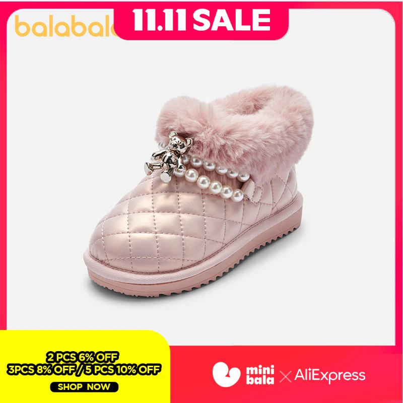 Детские зимние ботинки Balabala, модные и теплые короткие ботинки для девочек с утолщенным флисом и хлопком, новинка 2024, зимние ботинки
Детские зимние ботинки Balabala, модные и теплые короткие ботинки для девочек с утолщенным флисом и хлопком, новинка 2024, зимние ботинки