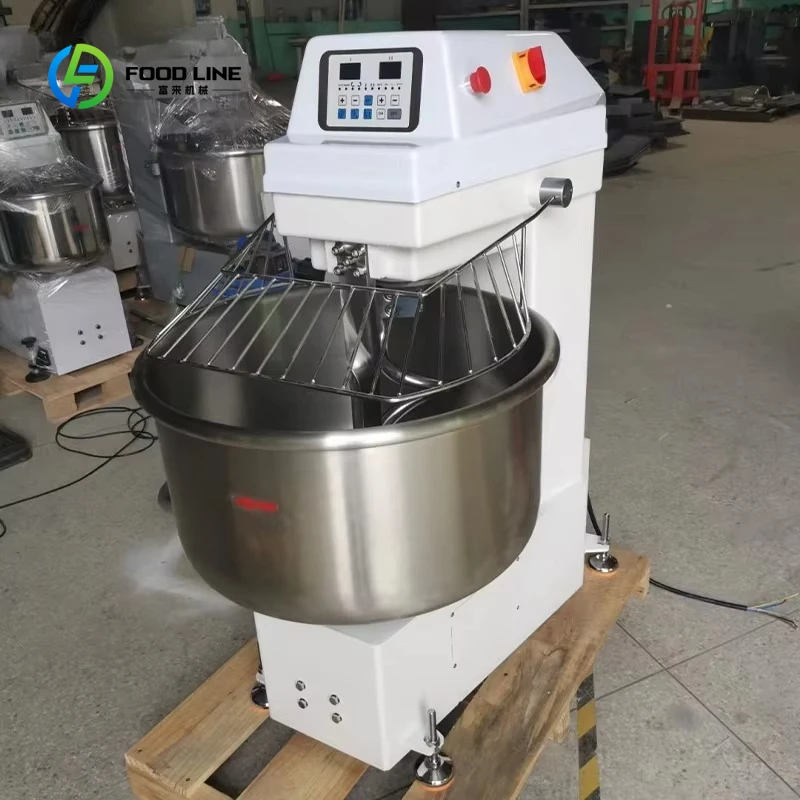 Customized 50kg New Spiral Dough Flour Mixer for Pizza Bread Kneader for Wheat Corn Milk Nuts Cream Eggs
Customized 50kg New Spiral Dough Flour Mixer for Pizza Bread Kneader for Wheat Corn Milk Nuts Cream Eggs