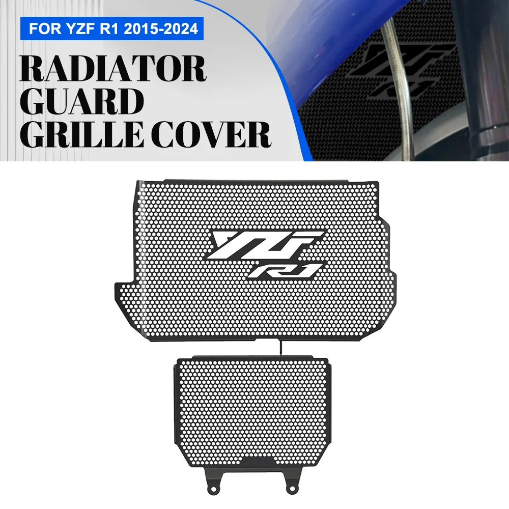 For Yamaha YZF R1 2015-2016-2017-2018-2019-2020-2021-2022-2023-2024 Motorcycle Radiator Guard Water Tank Cooler Cover Protector
For Yamaha YZF R1 2015-2016-2017-2018-2019-2020-2021-2022-2023-2024 Motorcycle Radiator Guard Water Tank Cooler Cover Protector