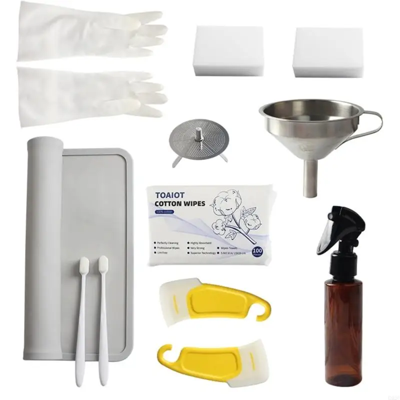 LCD 3D Printers Accessory Cleaning Tool Set Cleaning Filter Rubber Pad K92C
LCD 3D Printers Accessory Cleaning Tool Set Cleaning Filter Rubber Pad K92C