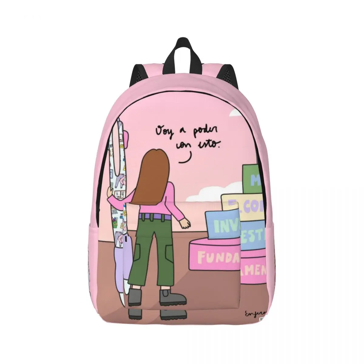 Doctor Nurse Enfermera En Apuros Backpack for Men Women Fashion High School Hiking Travel Daypack College Bag Outdoor
Doctor Nurse Enfermera En Apuros Backpack for Men Women Fashion High School Hiking Travel Daypack College Bag Outdoor