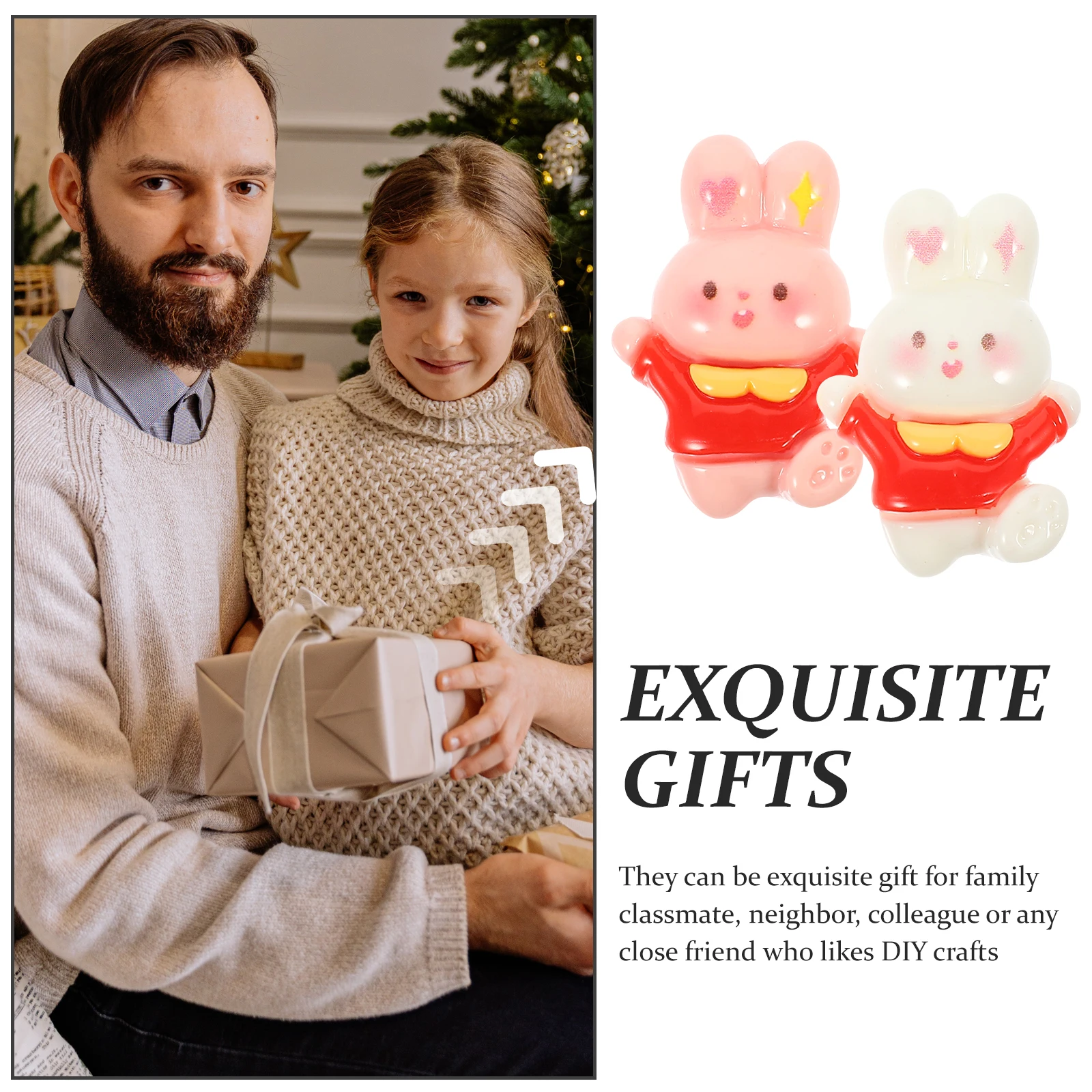 Pink Resin Accessories Phone Shell Charms Miniature Rabbit Embellishments DIY Supplies Unique Decorations Storage Containers
Pink Resin Accessories Phone Shell Charms Miniature Rabbit Embellishments DIY Supplies Unique Decorations Storage Containers