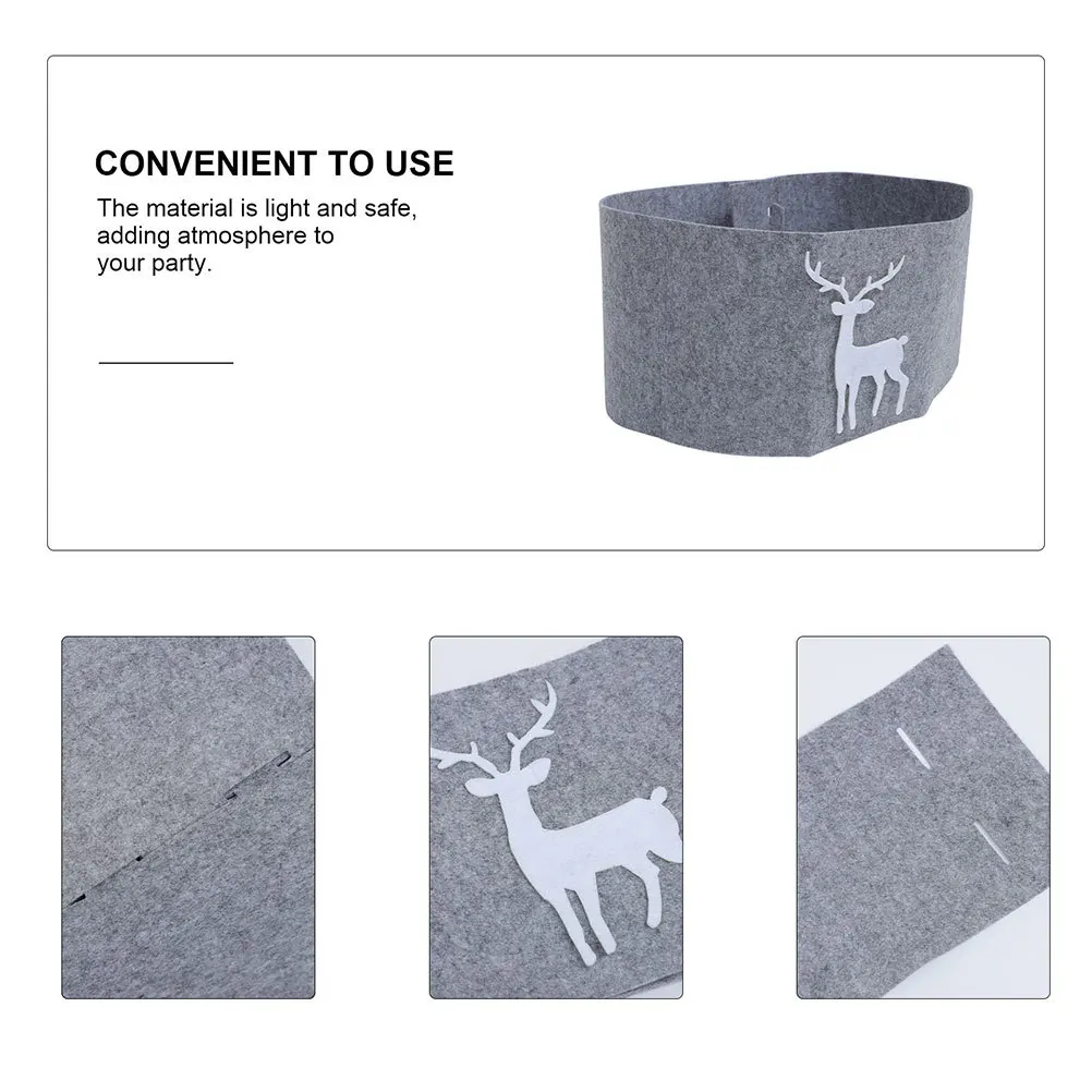 Adorable Christmas Tree Skirt Cute Cartoon Elk Print Xmas Tree Collar for Floor Protection Holiday Party Decor
Adorable Christmas Tree Skirt Cute Cartoon Elk Print Xmas Tree Collar for Floor Protection Holiday Party Decor