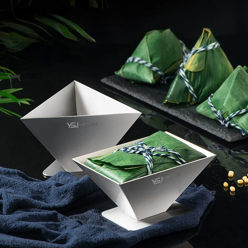 Quality 304 Stainless Steel Traditional Chinese Rice-pudding Mould DIY Traditional Chinese Rice Dumplings Pudding Making Molds
Quality 304 Stainless Steel Traditional Chinese Rice-pudding Mould DIY Traditional Chinese Rice Dumplings Pudding Making Molds