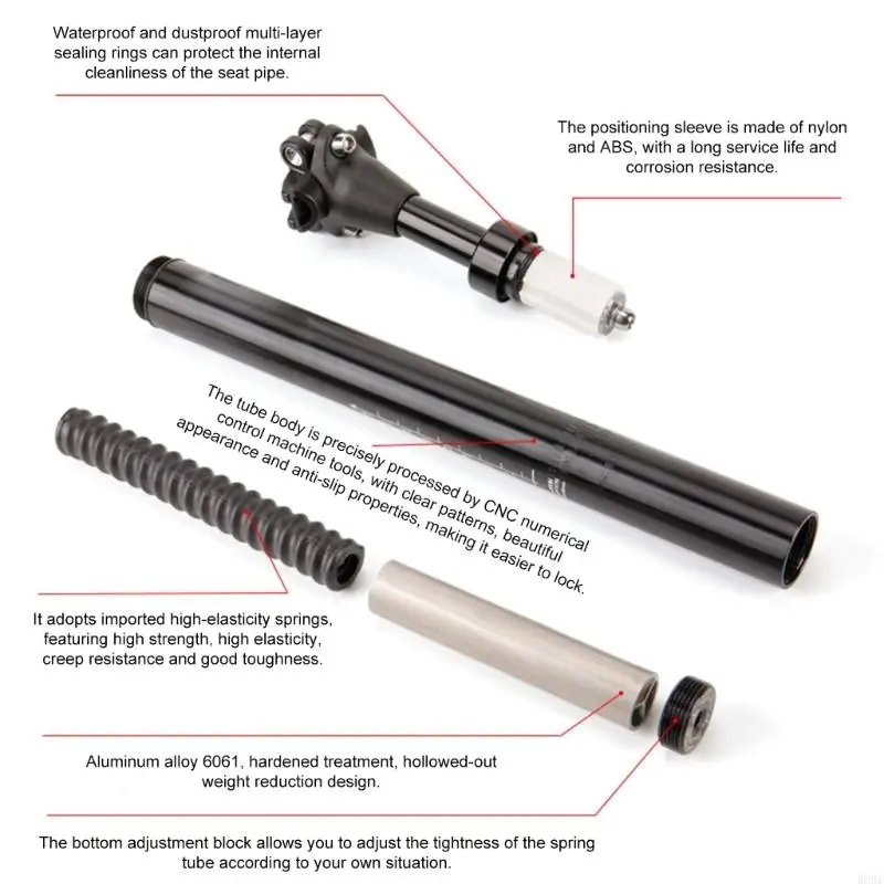Легкий вес алюминиевого сплава, сиденье, подвеска, сиденье, легко установить W89F
Легкий вес алюминиевого сплава, сиденье, подвеска, сиденье, легко установить W89F