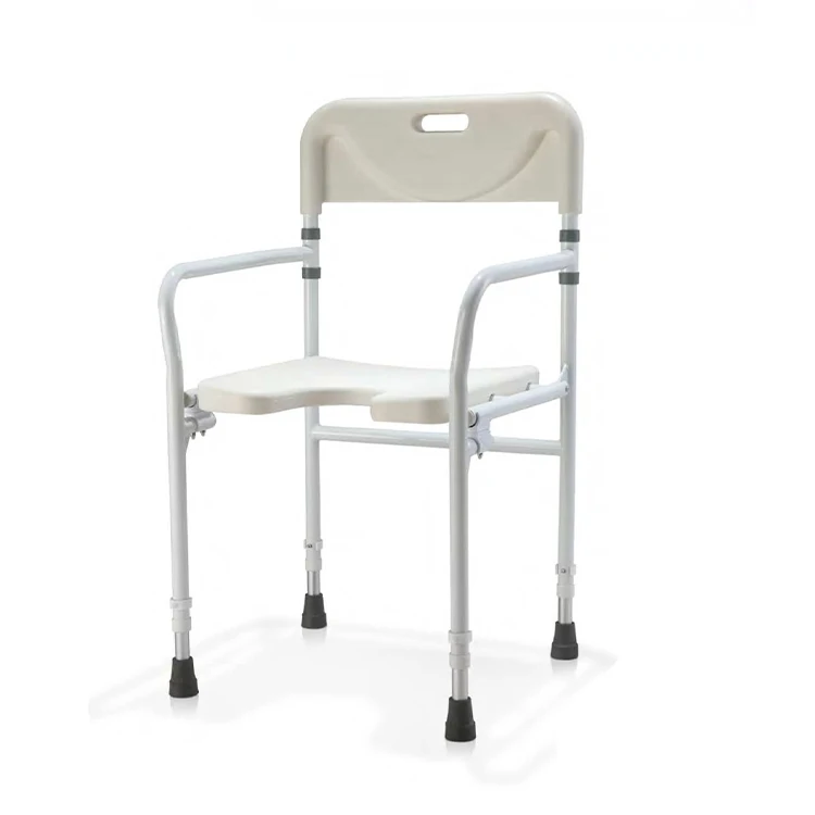 Aluminum Folding Backrest Adjustable Bathroom Disabled Shower Stool Toilet Bath Chair For The Elderly Senior
Aluminum Folding Backrest Adjustable Bathroom Disabled Shower Stool Toilet Bath Chair For The Elderly Senior