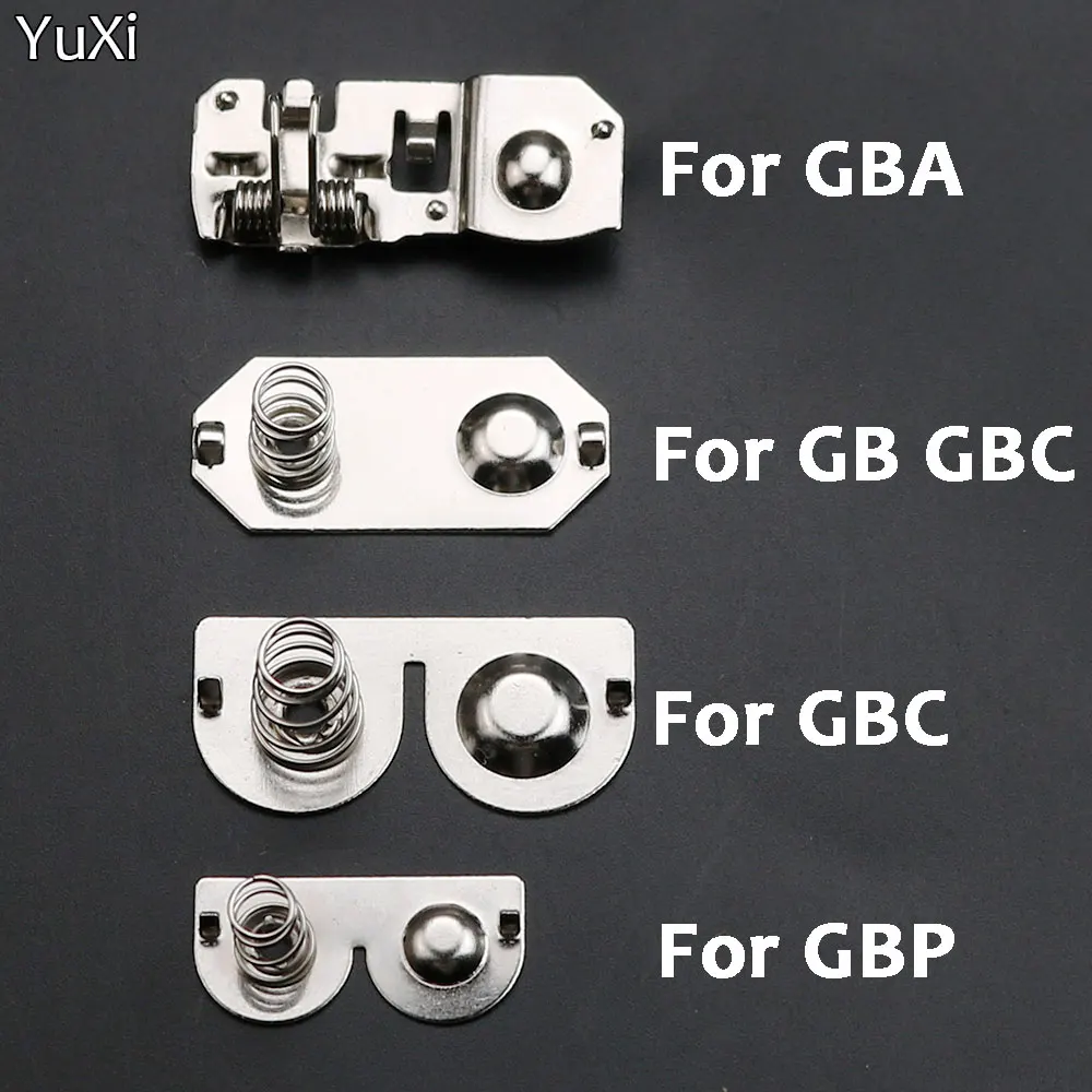 YuXi 10Pcs Battery Terminals Spring Contacts Battery Spring Replacement Parts For GameBoy Advance Color GB GBC GBA GBP Console
YuXi 10Pcs Battery Terminals Spring Contacts Battery Spring Replacement Parts For GameBoy Advance Color GB GBC GBA GBP Console
