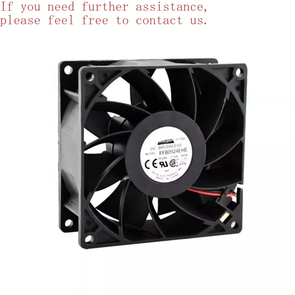 Для Delta FFB0924EHE 24 В 0,75 А 9038 9 см/см, двойной шариковый инверторный вентилятор охлаждения
Для Delta FFB0924EHE 24 В 0,75 А 9038 9 см/см, двойной шариковый инверторный вентилятор охлаждения