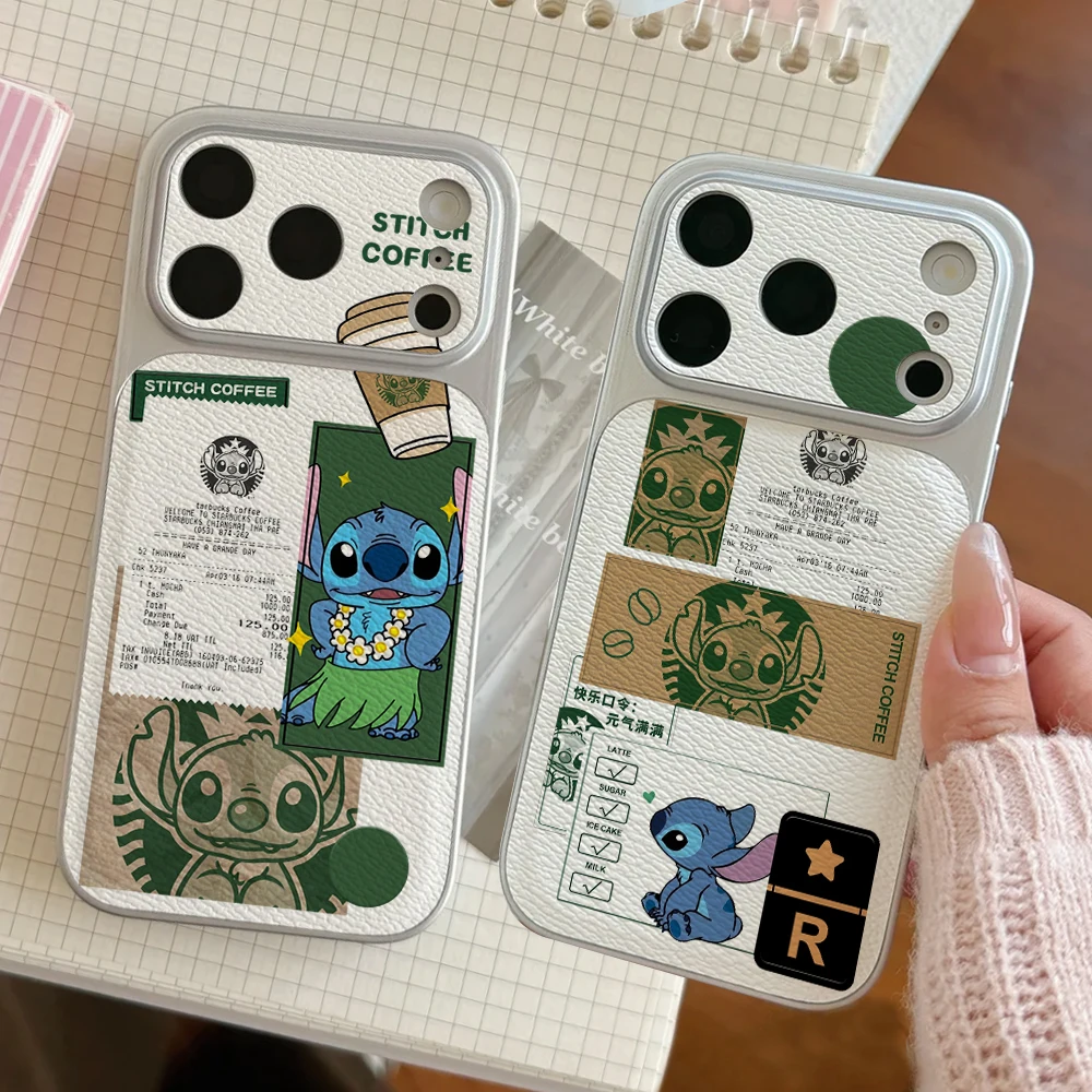 Disney Lilo Stitch Couples Phone Case For IPhone 17 16 15 14 Electroplated Leather Shockproof Phone Accessories 13 12 11 Casing
Disney Lilo Stitch Couples Phone Case For IPhone 17 16 15 14 Electroplated Leather Shockproof Phone Accessories 13 12 11 Casing