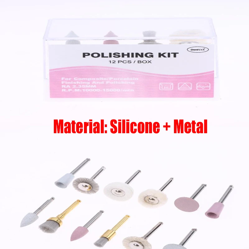 12 PCS Upgraded Silicone And Brush Grinding Head Mixed Polishing Set - Achieve High-gloss Polishing With Polishing Paste
12 PCS Upgraded Silicone And Brush Grinding Head Mixed Polishing Set - Achieve High-gloss Polishing With Polishing Paste