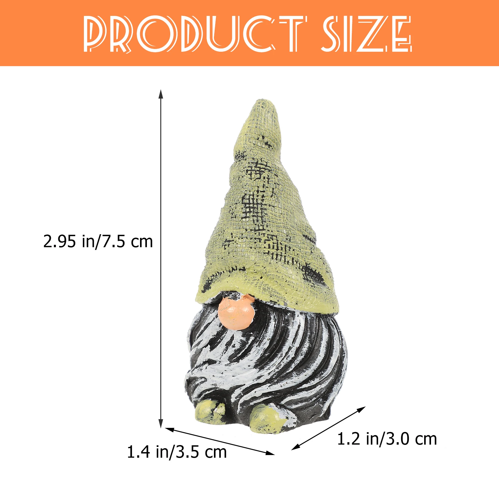 Resin Dwarf Ornaments Small Figurines Fairy Funny Gnome Tiny Gnomes Decorations for Mini Lawn
Resin Dwarf Ornaments Small Figurines Fairy Funny Gnome Tiny Gnomes Decorations for Mini Lawn