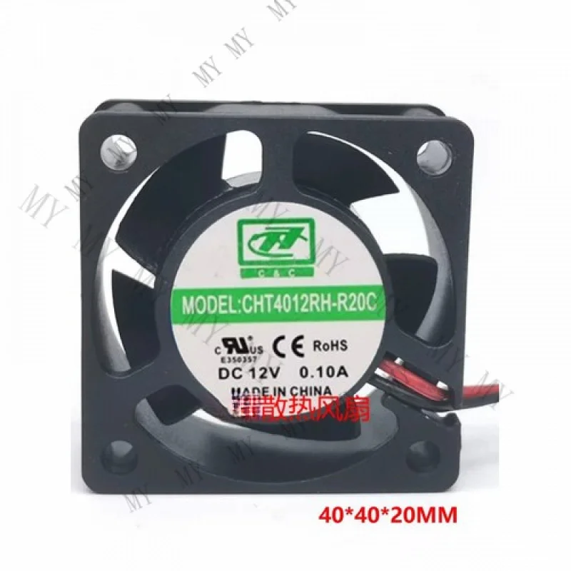 TT 1 шт. для CHT4012RH-R20C 4020 DC12V 0,10A 4 см 2-проводной бесшумный охлаждающий вентилятор
TT 1 шт. для CHT4012RH-R20C 4020 DC12V 0,10A 4 см 2-проводной бесшумный охлаждающий вентилятор