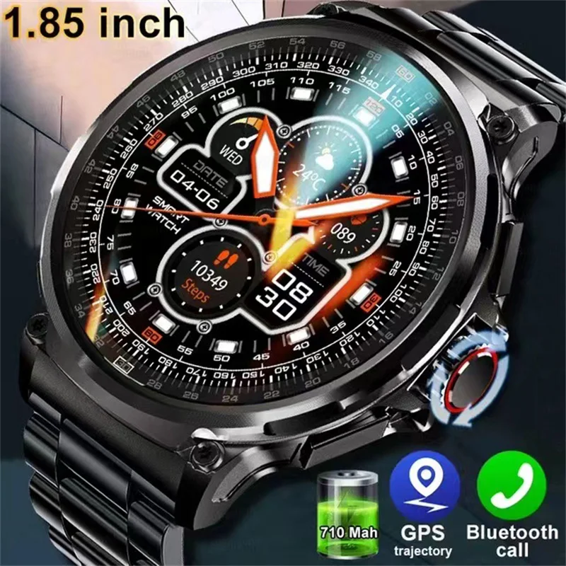 2024 New For Huawei Xiaomi Men GPS Track Smart Watch 1.85 Inch Ultra HD AMOLED Screen 710 Mah Battery Bluetooth Call Smartwatch
2024 New For Huawei Xiaomi Men GPS Track Smart Watch 1.85 Inch Ultra HD AMOLED Screen 710 Mah Battery Bluetooth Call Smartwatch