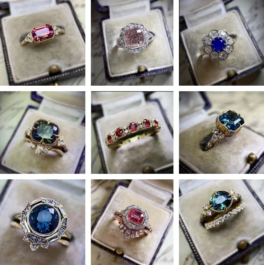 Milanese Girl's New Fashion Temperament European and American Wedding Ring Inlaid Zircon Luxury Fashion High-end Ring
Milanese Girl's New Fashion Temperament European and American Wedding Ring Inlaid Zircon Luxury Fashion High-end Ring