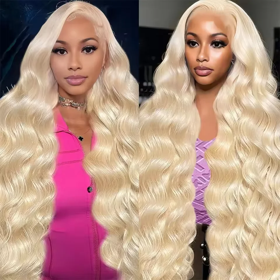46 Inch 613 Honey Blonde Body Wave Remy Hair 220% Density PrePlucked With Baby Hair 13x6HD Transparent Lace Frontal Wig For Women
46 Inch 613 Honey Blonde Body Wave Remy Hair 220% Density PrePlucked With Baby Hair 13x6HD Transparent Lace Frontal Wig For Women