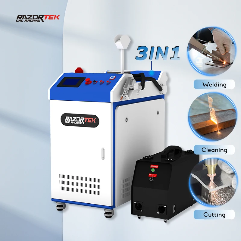 Factory Priced 3-in-1 Handheld Laser Welder Fiber Cleaning Removal Laser Cutting Machine For Metal Core Components Source
Factory Priced 3-in-1 Handheld Laser Welder Fiber Cleaning Removal Laser Cutting Machine For Metal Core Components Source