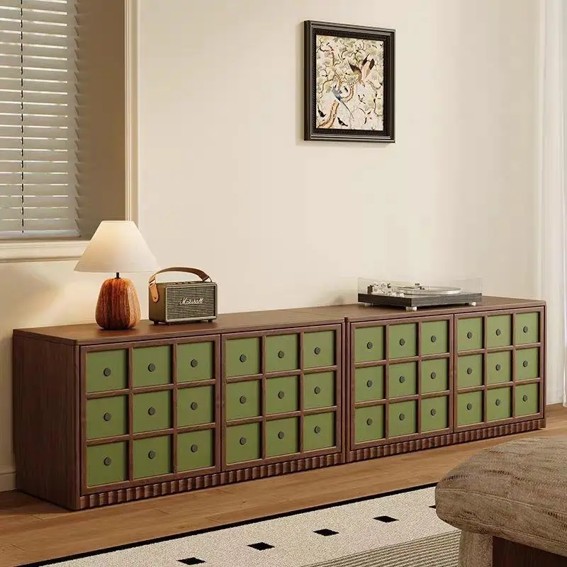 Medieval TV Cabinet Living Room Home Floor Storage Locker Integrated French Retro Combination Cabinet
Medieval TV Cabinet Living Room Home Floor Storage Locker Integrated French Retro Combination Cabinet