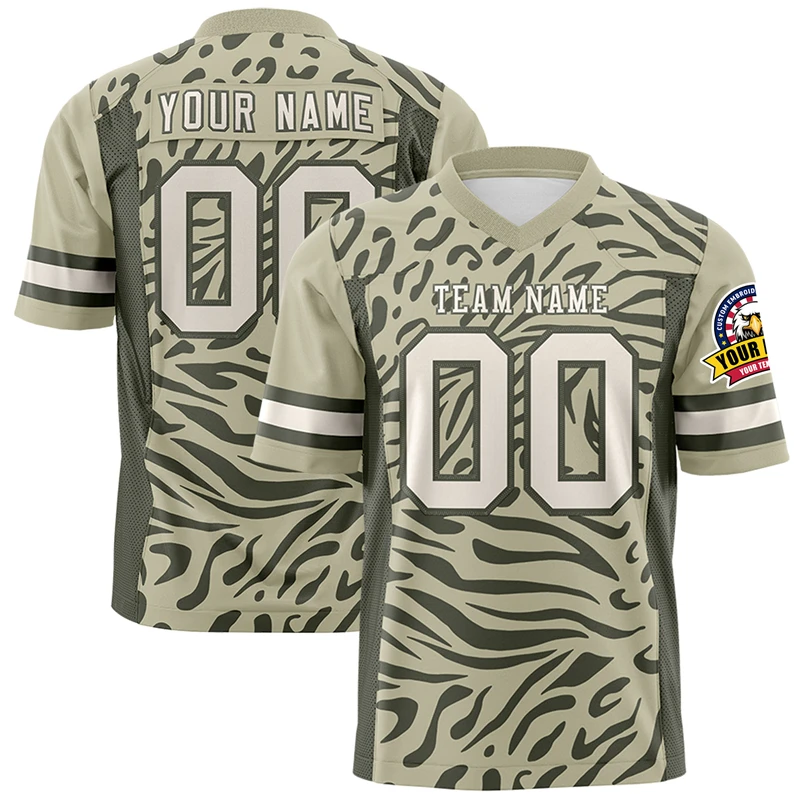 Custom Football Jerseys Sublimation American Retro Football Stitch Custom Short Sleeve Rugby Tracksuit Equipment
Custom Football Jerseys Sublimation American Retro Football Stitch Custom Short Sleeve Rugby Tracksuit Equipment