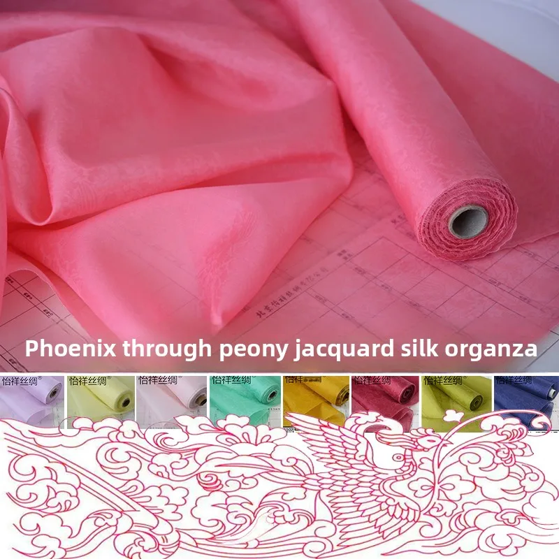 100% Mulberry Silk Jacquard Organza Fabric for DIY Sewing Handmade Dress Smock Tops Clothing Fashion Material Cloth By Meter
100% Mulberry Silk Jacquard Organza Fabric for DIY Sewing Handmade Dress Smock Tops Clothing Fashion Material Cloth By Meter