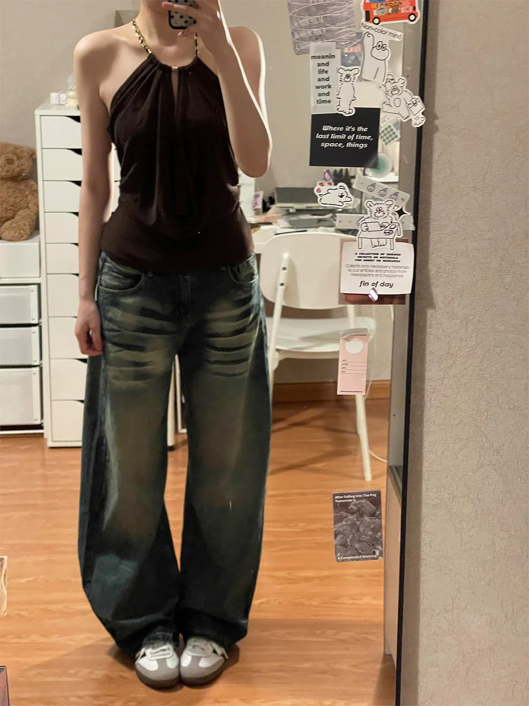 Summer 2026 High Waist Loose Fit Thin Denim Jeans Women's Vintage Knife Wide Leg Pants Casual Straight Cut Non-Stretch
Summer 2026 High Waist Loose Fit Thin Denim Jeans Women's Vintage Knife Wide Leg Pants Casual Straight Cut Non-Stretch
