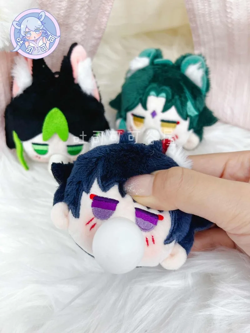 10CM Genshin Impact Xiao Tighnari Bubble Gum Series Cotton Doll Stuffed Toys Plushie Gift Mascot Ornament Birthday Present Girl
10CM Genshin Impact Xiao Tighnari Bubble Gum Series Cotton Doll Stuffed Toys Plushie Gift Mascot Ornament Birthday Present Girl