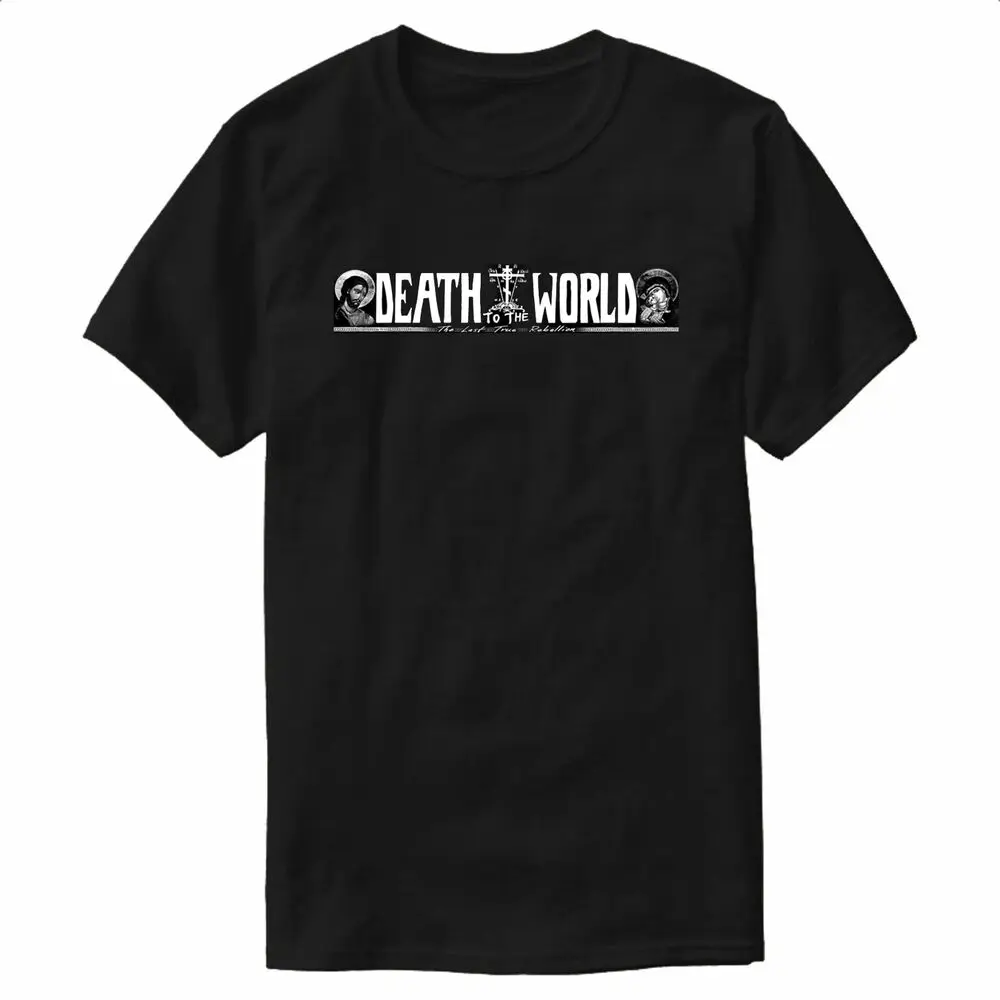 Death To The World - Russian Orthodox Christian Church T-Shirt Short Sleeve Casual 100% Cotton T Shirt
Death To The World - Russian Orthodox Christian Church T-Shirt Short Sleeve Casual 100% Cotton T Shirt