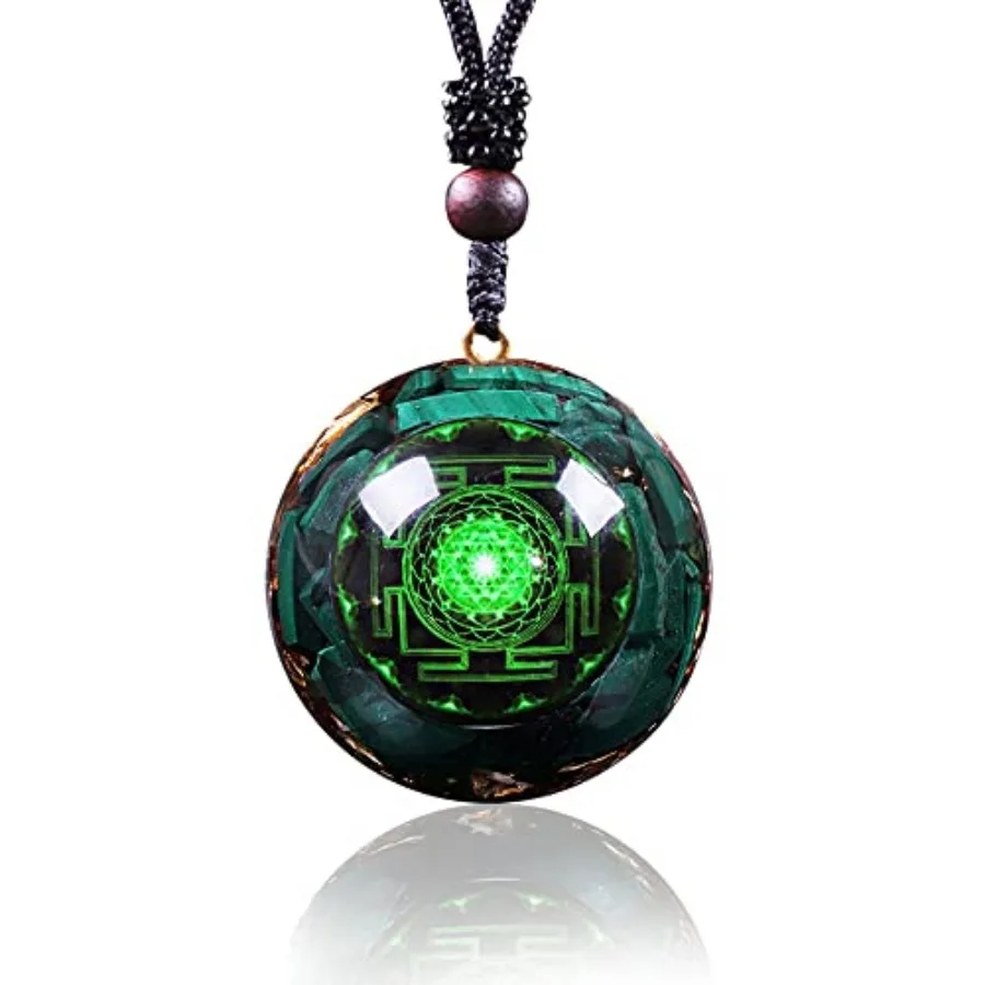 Day Day Up Orgonite Pendant Malachite Green Crystal Orgone Pendant Necklace Reiki Spiritual Healing Energy Jewelry For Women 1
Day Day Up Orgonite Pendant Malachite Green Crystal Orgone Pendant Necklace Reiki Spiritual Healing Energy Jewelry For Women 1