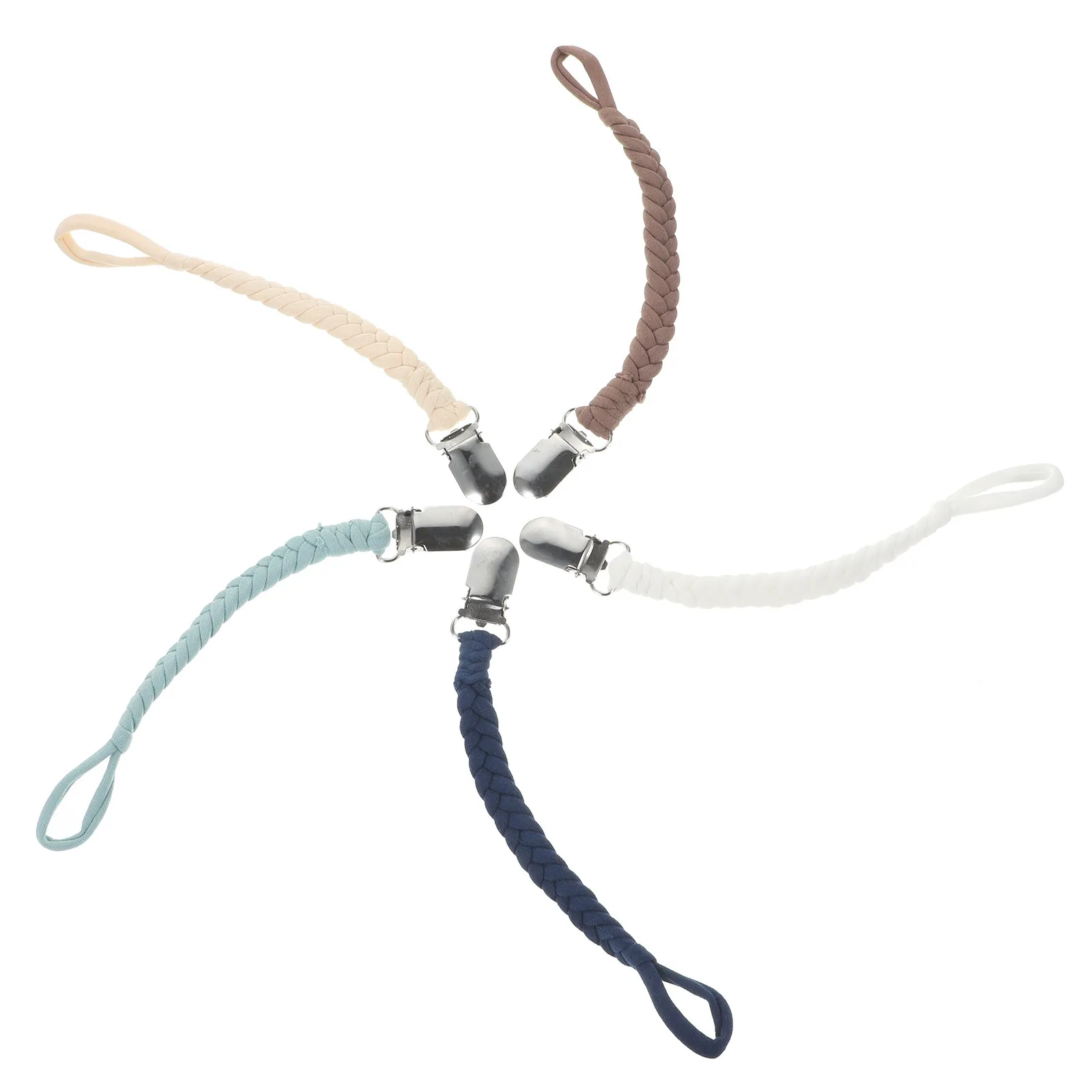 Набор из 6 держателей для пустышек с уникальным дизайном, предотвращающий удушье, гладкие, без заусенцев, портативные, удобные для младенцев
Набор из 6 держателей для пустышек с уникальным дизайном, предотвращающий удушье, гладкие, без заусенцев, портативные, удобные для младенцев