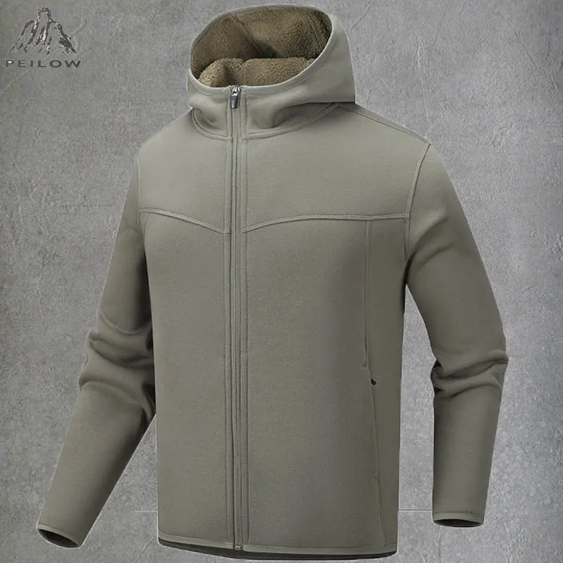 Новое мужское утепленное теплое пальто с капюшоном на флисовой подкладке, флисовый кардиган, зимняя куртка для кемпинга и пешего туризма, толстовка для мужчин
Новое мужское утепленное теплое пальто с капюшоном на флисовой подкладке, флисовый кардиган, зимняя куртка для кемпинга и пешего туризма, толстовка для мужчин