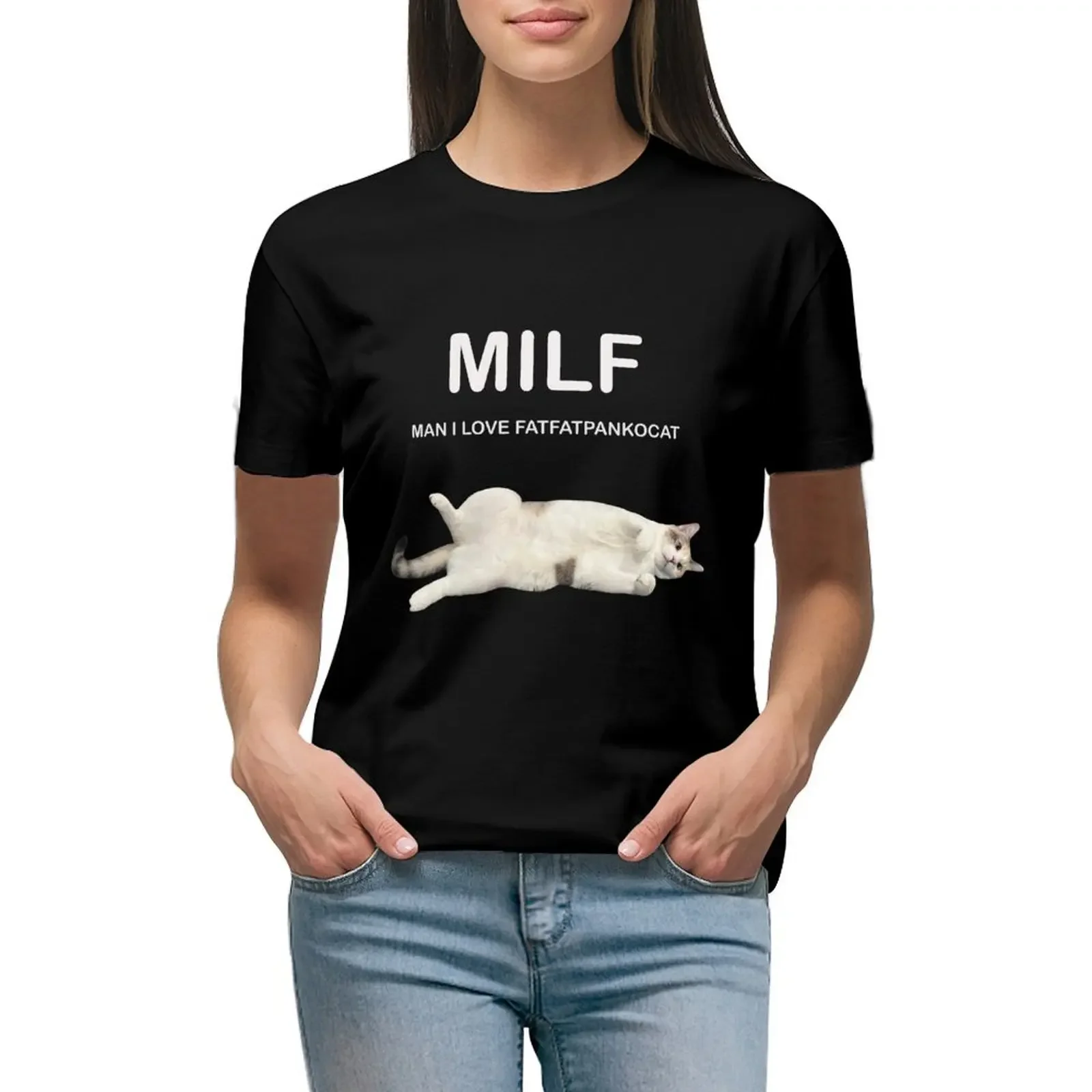 Man I love fatfatpankocat T-Shirt kawaii clothes shirts graphic tees cotton t shirts Women
Man I love fatfatpankocat T-Shirt kawaii clothes shirts graphic tees cotton t shirts Women