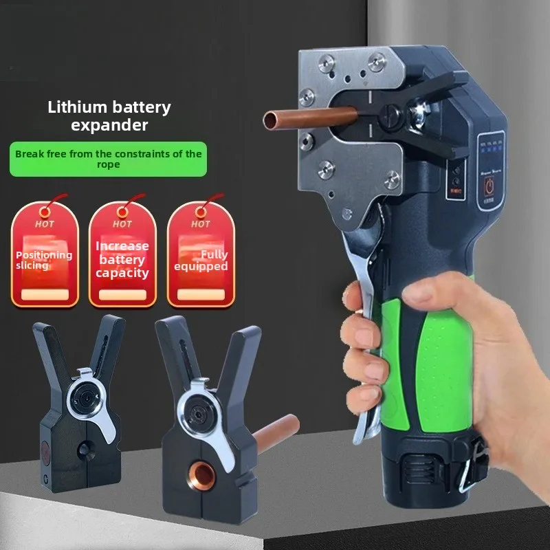 Cordless HVAC Flaring Tool, Rechargeable Copper Pipe Flaring Expander Tool Kit, for Air Conditioning Refrigeration System
Cordless HVAC Flaring Tool, Rechargeable Copper Pipe Flaring Expander Tool Kit, for Air Conditioning Refrigeration System
