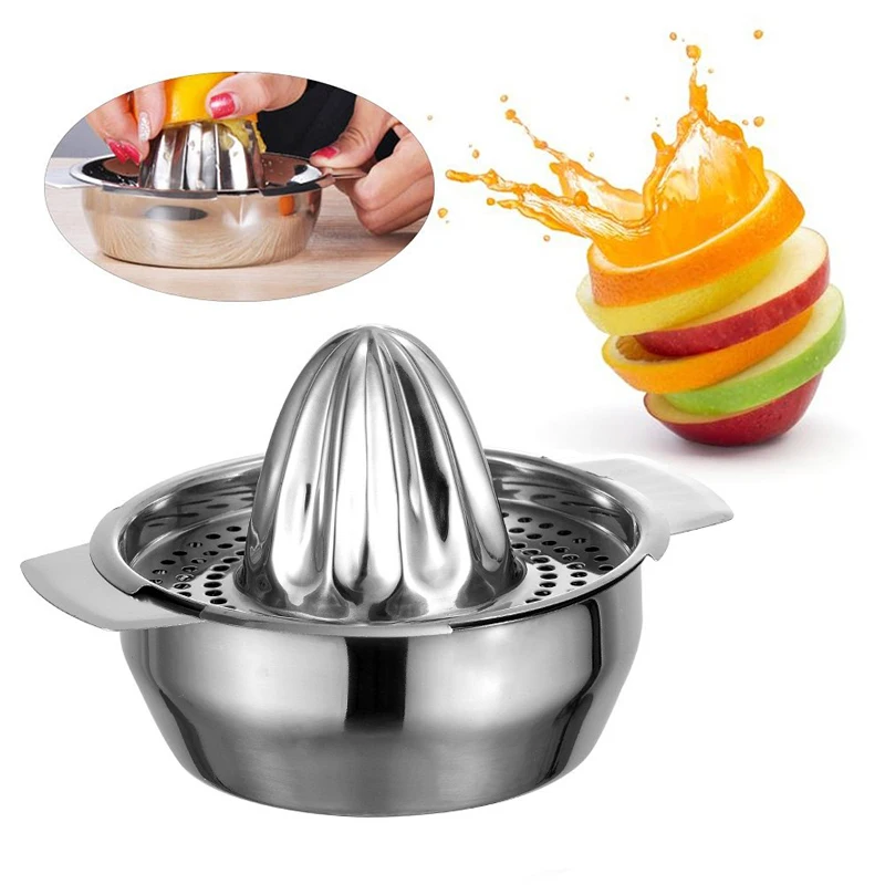 Stainless Steel Fruit Lemon Orange Juicer Household Small Creative Juicer Portable Manual Juicer
Stainless Steel Fruit Lemon Orange Juicer Household Small Creative Juicer Portable Manual Juicer