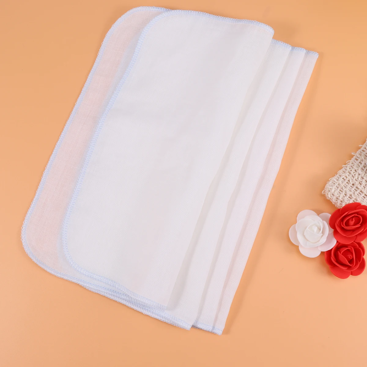 10 Pcs Feeding Towel Square Towels Gauze Square Nursing Small H kerchief Double Layer Absorbent Soft Cloth Set
10 Pcs Feeding Towel Square Towels Gauze Square Nursing Small H kerchief Double Layer Absorbent Soft Cloth Set