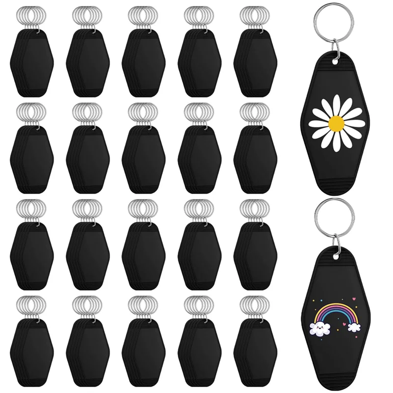 AB7-100Pcs Black Hotel Motel Keychain Bulk Plastic Sublimation Blank Keychains Vintage Rhombus Motel Key Tags Double Sided
AB7-100Pcs Black Hotel Motel Keychain Bulk Plastic Sublimation Blank Keychains Vintage Rhombus Motel Key Tags Double Sided