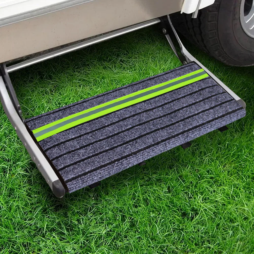 Anti Slip Pad 46*46cm Adjustable RV Pedal Custom Fit For Various RVs Non-Slip Safety Feature For Camping Vehicle
Anti Slip Pad 46*46cm Adjustable RV Pedal Custom Fit For Various RVs Non-Slip Safety Feature For Camping Vehicle