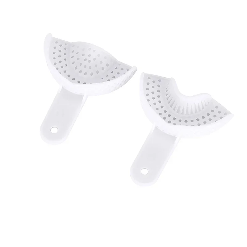 2Pcs/set Disposable Dental Impression Plastic Tray Dental Impression Plastic Tray Teeth Holder Oral Care Tools
2Pcs/set Disposable Dental Impression Plastic Tray Dental Impression Plastic Tray Teeth Holder Oral Care Tools