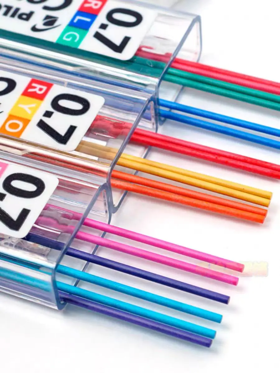 0.7mm 2B Multi-color Mechanical Pencil Refill Colorful Pencil Lead Automatic Pencil Replacement Core Sketch Drawing Supplies
0.7mm 2B Multi-color Mechanical Pencil Refill Colorful Pencil Lead Automatic Pencil Replacement Core Sketch Drawing Supplies