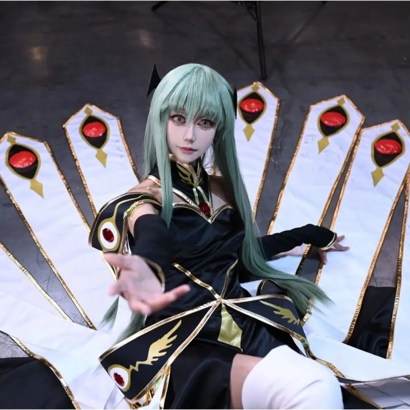 C.C. Cosplay Costume CODE GEASS Lelouch of The Rebellion Uniform Outfits Full Set for Women Girls Halloween Carnival Fancy Suits
C.C. Cosplay Costume CODE GEASS Lelouch of The Rebellion Uniform Outfits Full Set for Women Girls Halloween Carnival Fancy Suits
