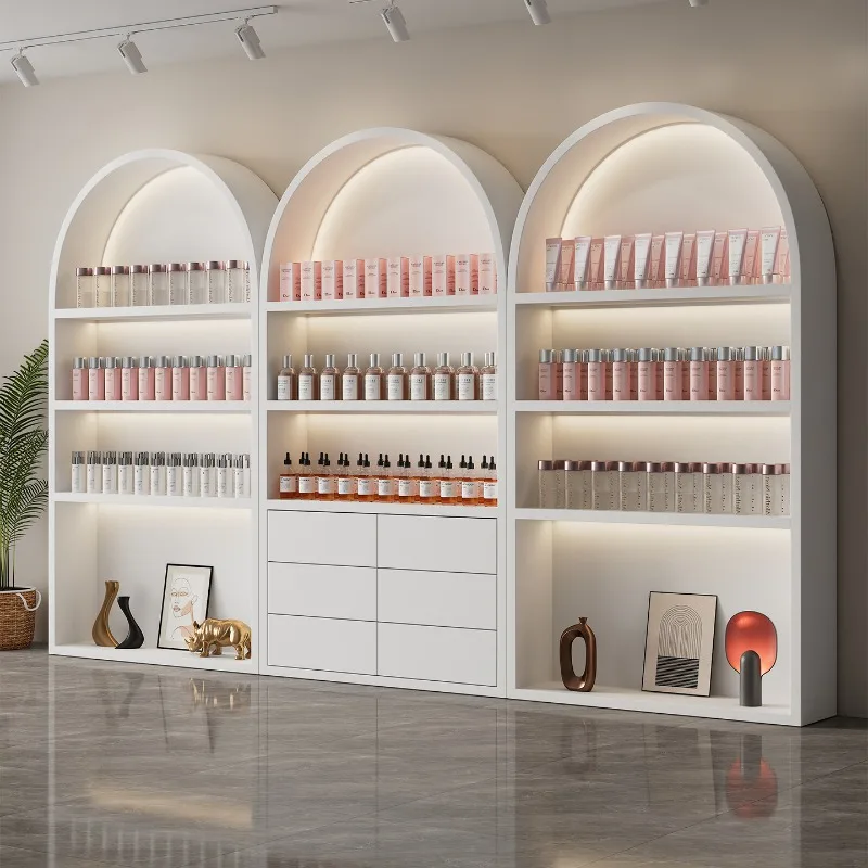 Italian Minimalist Cosmetics Store Display Cabinet Nordic Creative Beauty Salon Display Cabinet Supermarket Furniture FYMC
Italian Minimalist Cosmetics Store Display Cabinet Nordic Creative Beauty Salon Display Cabinet Supermarket Furniture FYMC