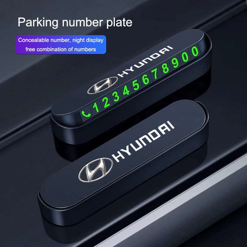 Светящаяся в темноте временная парковочная карта с номером телефона для Hyundai Palisade, Bayon, Tucson, Inster, NEXO, Creta, i30
Светящаяся в темноте временная парковочная карта с номером телефона для Hyundai Palisade, Bayon, Tucson, Inster, NEXO, Creta, i30